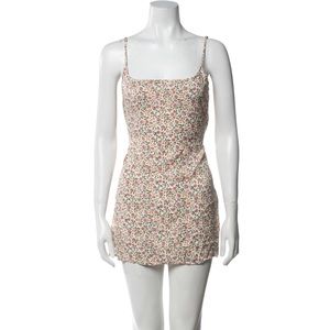 Reformation Floral Mini Dress